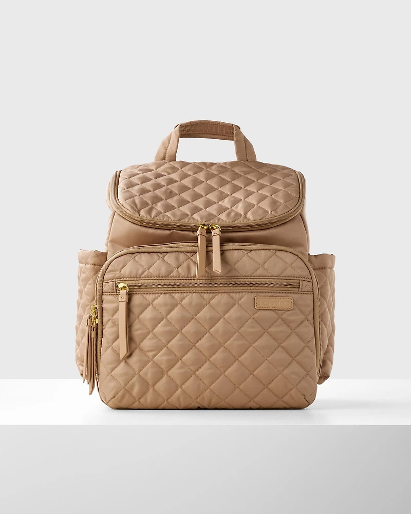 Forma Backpack Diaper Bag - Camel