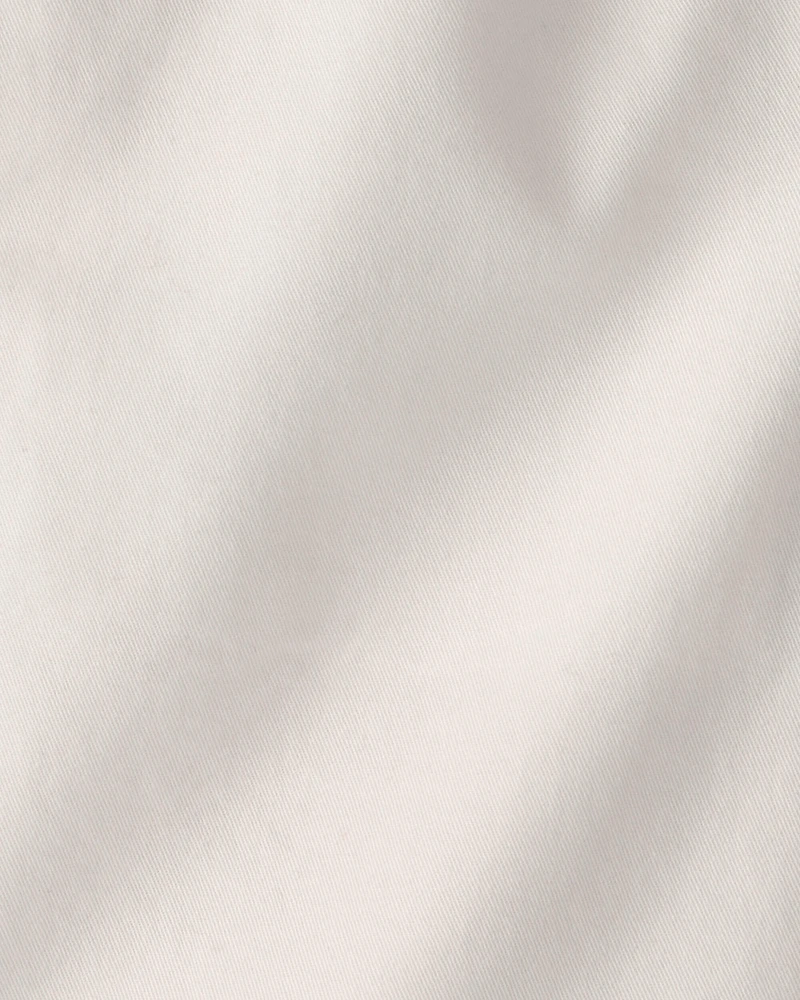 Boys Solid Easter Pull-On Fashion Shorts - White