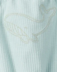 Baby 3-Piece Animal Bodysuits & Pant Set - Blue/White