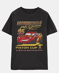 Boys Disney/Pixar© Cars Short-Sleeve Graphic Tee - Black