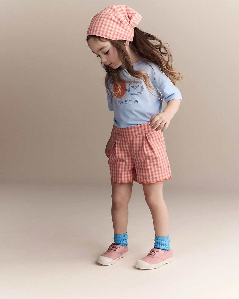 Toddler Pasta Relaxed Graphic Tee - Blue