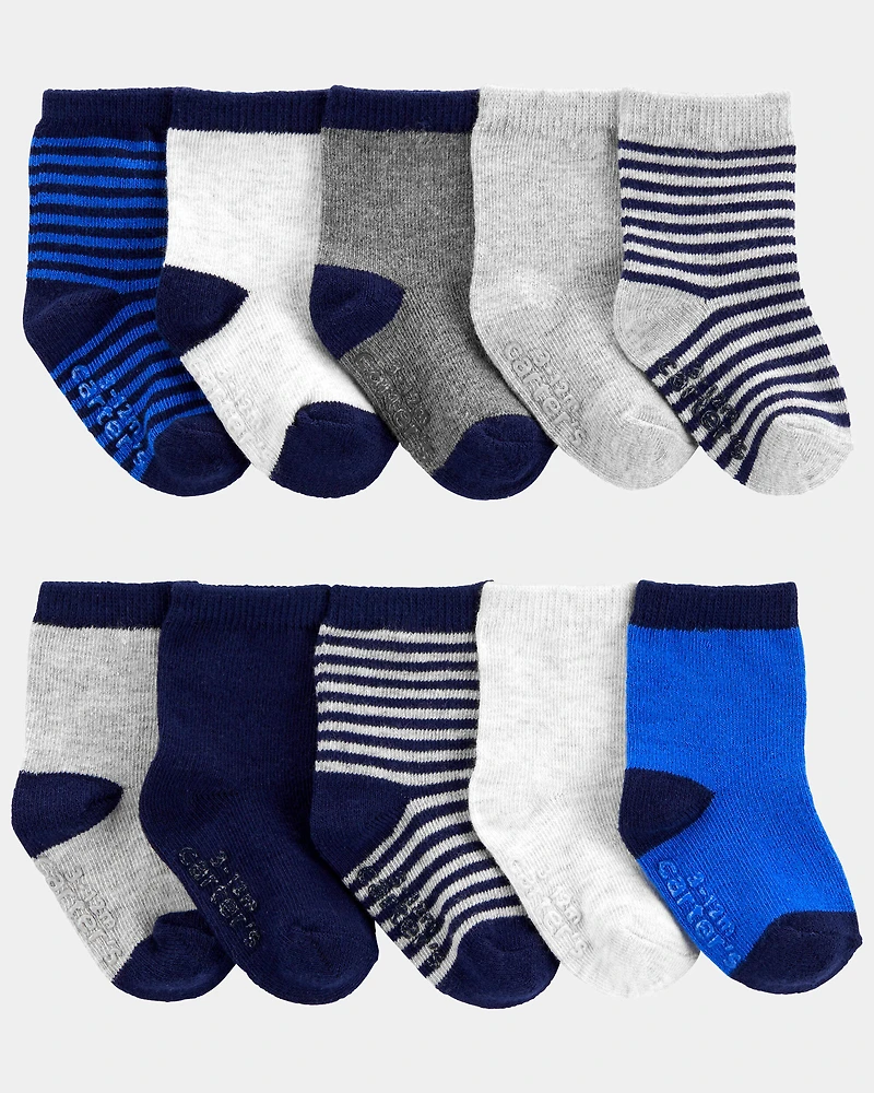 Baby Boy 10-Pack Socks