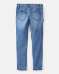 Girls Denim Skinny Jeans - Blue