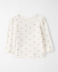 Baby Girl 2-Piece Organic Cotton Jumper Set