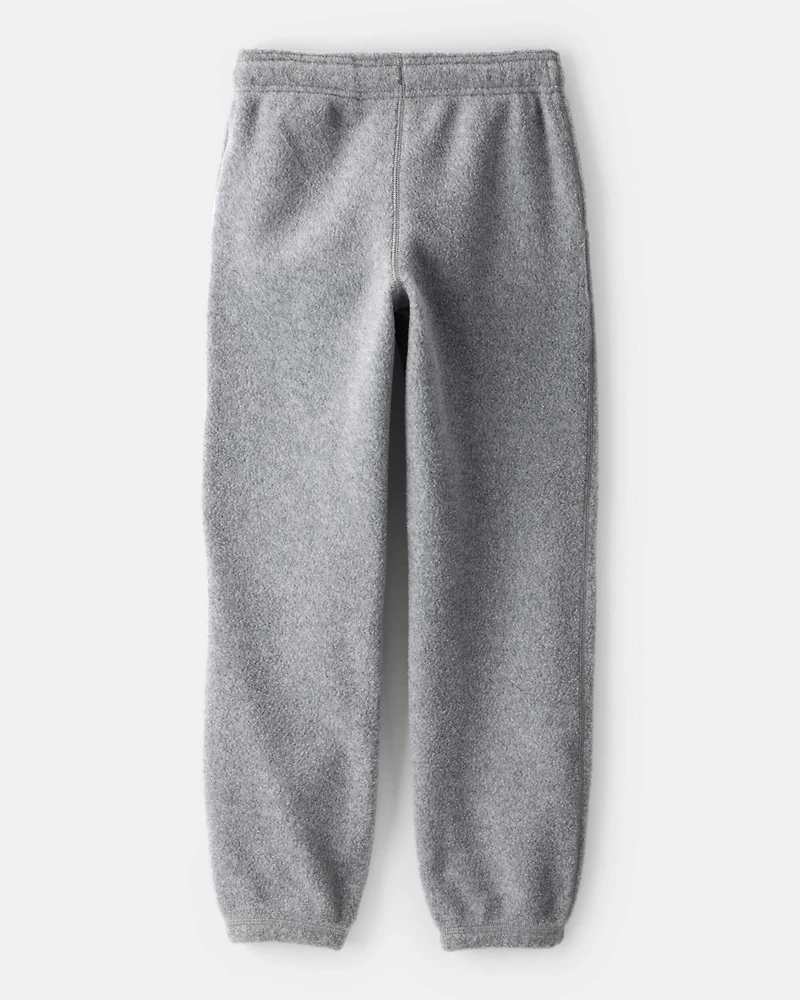 Boys Fleece Joggers - Grey