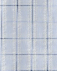 Boys 2-Piece Button-Down Shirt & Pant Set - Blue/Brown