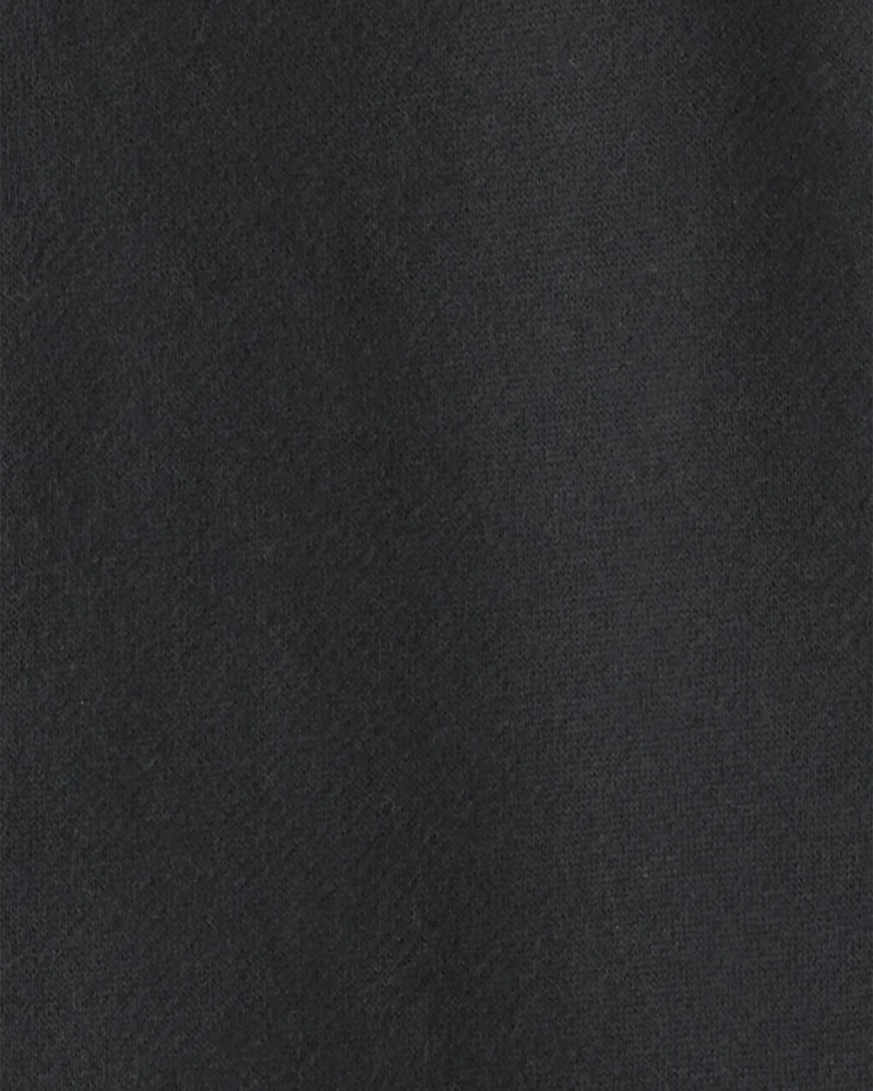 Boys DayDream Fleece Zip-Up Hoodie - Black