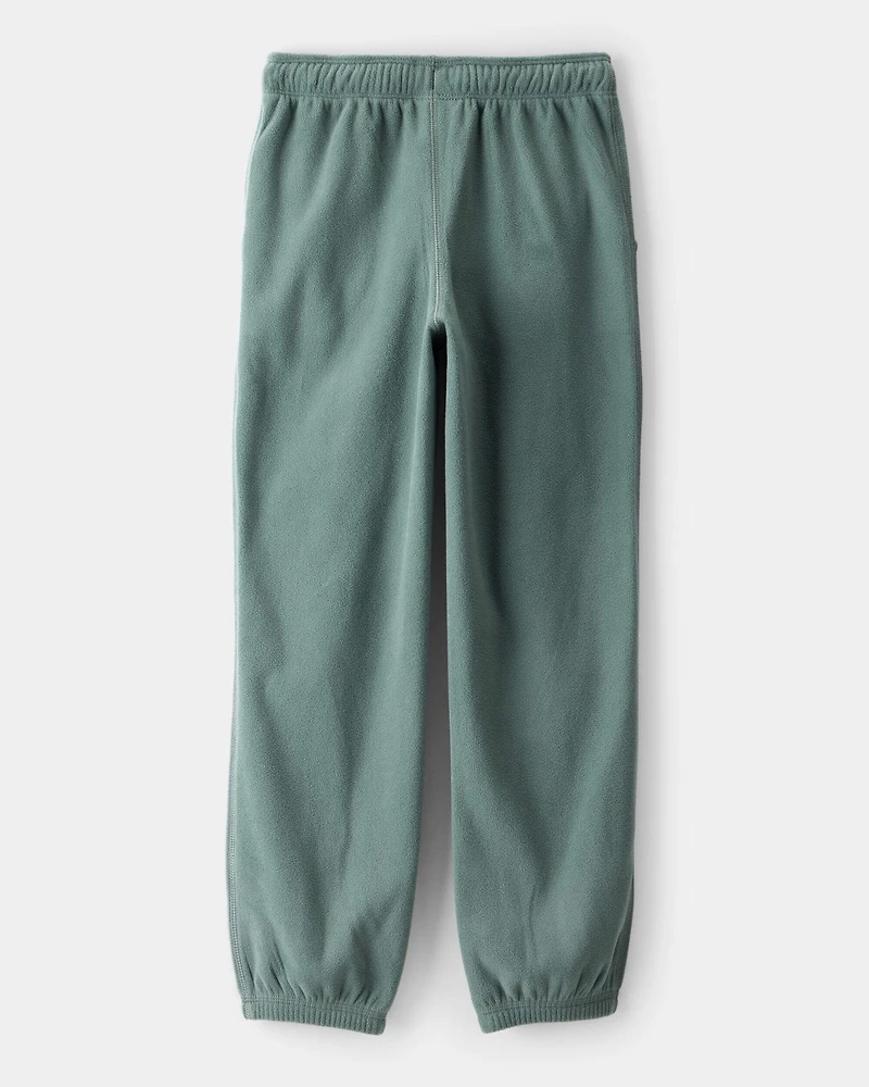 Boys Fleece Joggers - Green
