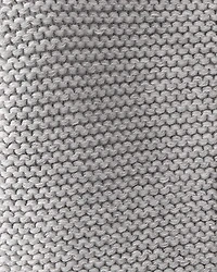 Baby Organic Cotton Signature Stitch Cardigan - Grey