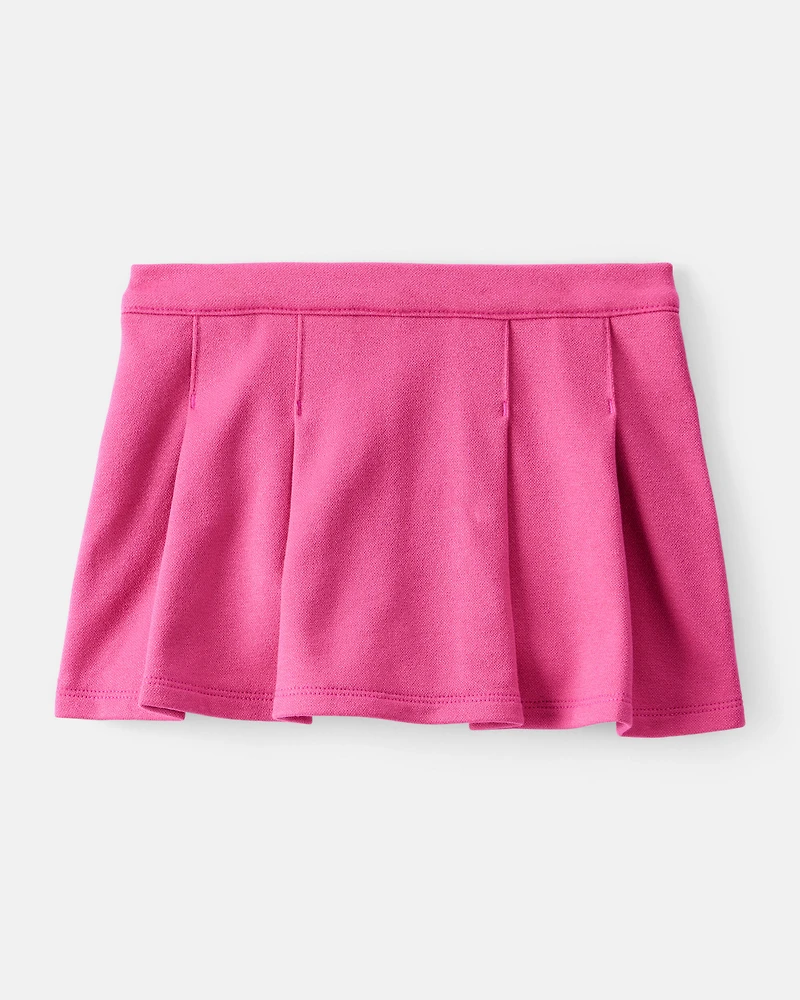 Toddler 2-Piece "Playground Champion" Striped Top & Skirt Set