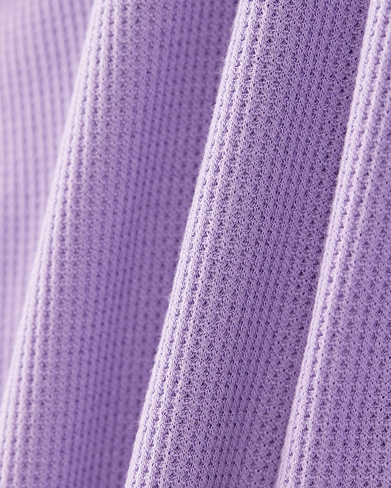 Toddler Girl PurelySoft Long-Sleeve 2-Piece Pajamas - Purple