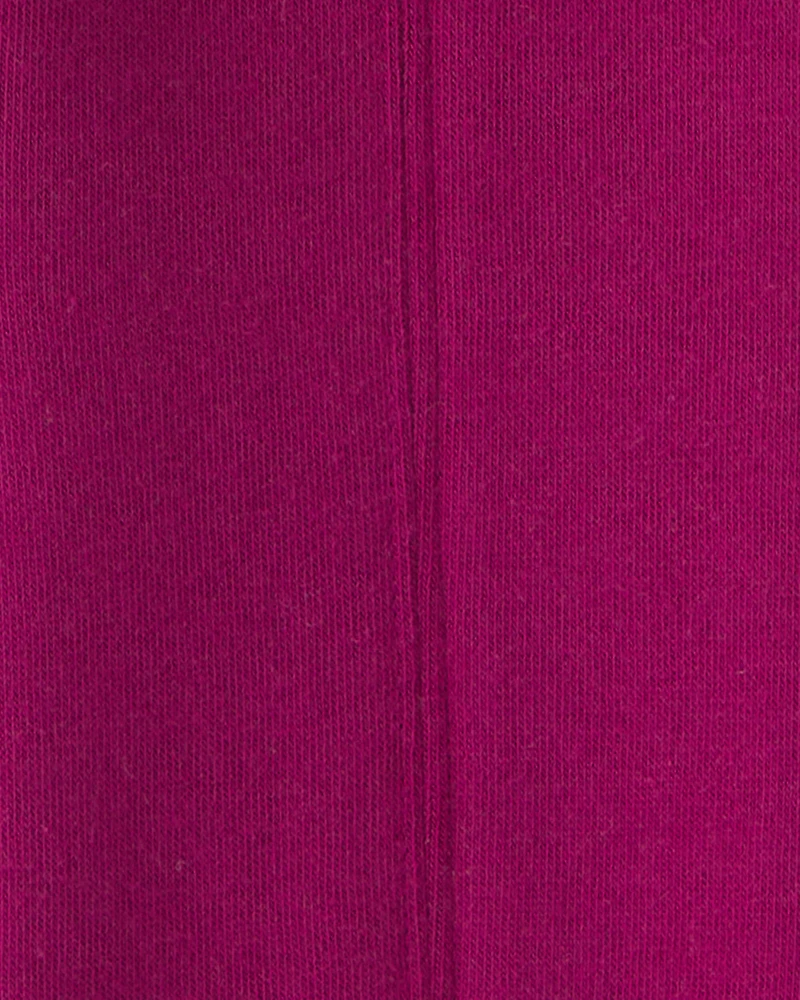 Baby Girl 2-Piece Heart Fleece Layering Set - Red/Pink