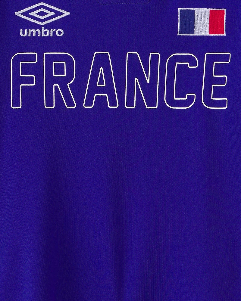 Toddler Umbro France Soccer Jersey - Blue