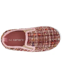 Toddler Tweed Slip-On Casual Shoes