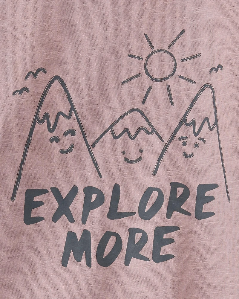 Baby Organic Cotton Explore More Graphic Tee