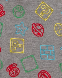 Kid Super Mario Bros™ Loose Fit 2-Piece Pajamas