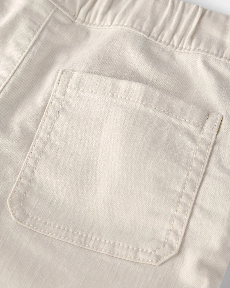 Toddler Boy Organic Cotton Twill Shorts