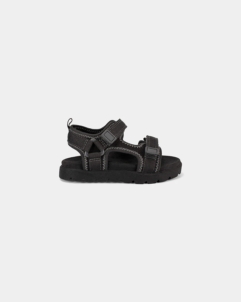 Toddler Boy Casual Sandals - Black