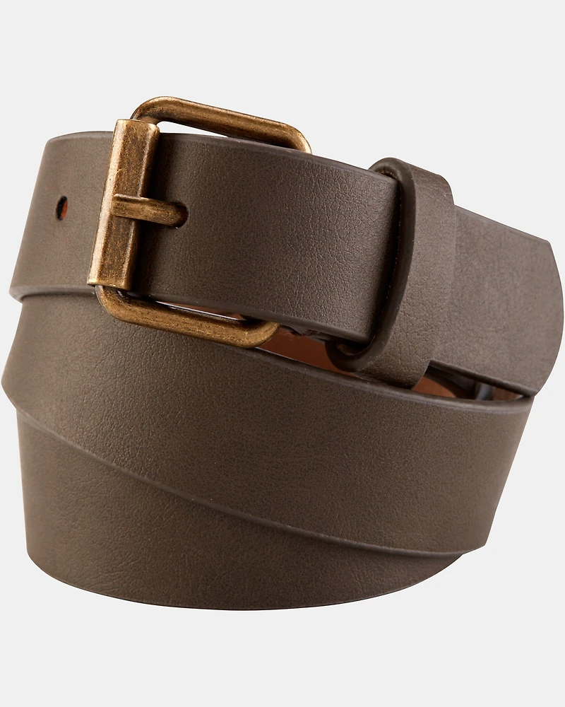 Classic Faux Leather Belt