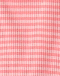 Baby Girl 3-Piece Ice Cream Truck Short-Sleeve Top, Bodysuit & Short Set - Pink/Ivory