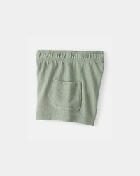 Toddler Boy 2-Piece Top & Short Set - Green