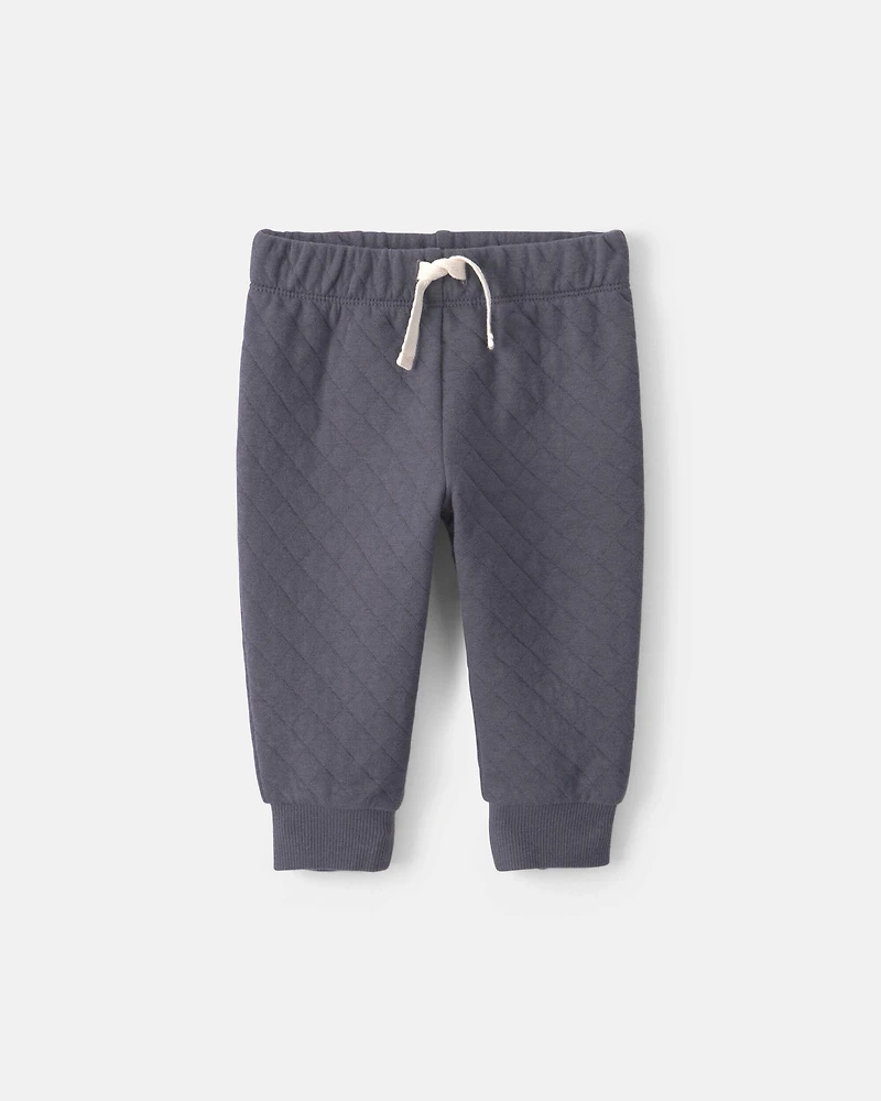 Baby Boy 2-Piece Camping Long-Sleeve Bodysuit & Pant Set - Grey