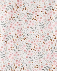 Baby Girl 5-Pack Train Floral Multipack Bodysuits - Green/Pink