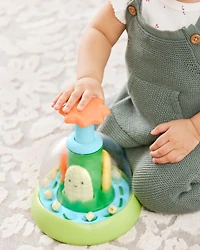 Farmstand Push & Spin Baby Toy