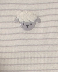 Baby 3-Piece Sheep Terry Layering Set - Ivory