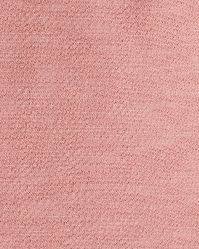 Toddler Girl 100% Cotton Wide-Leg Pants - Pink