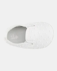 Baby Girl Slip-On Sneaker - White