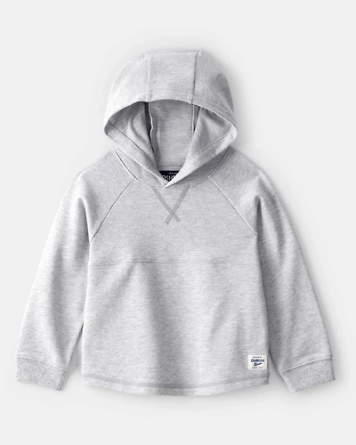 Toddler Boy Long-Sleeve Hoodie - Grey