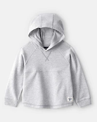 Toddler Boy Long-Sleeve Hoodie - Grey