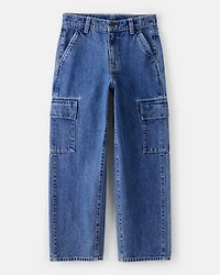 Boys Cargo Jeans - Blue