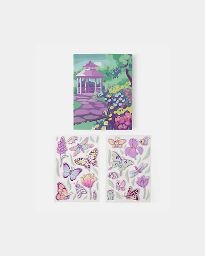 Baby Girl Butterfly Sticker Set