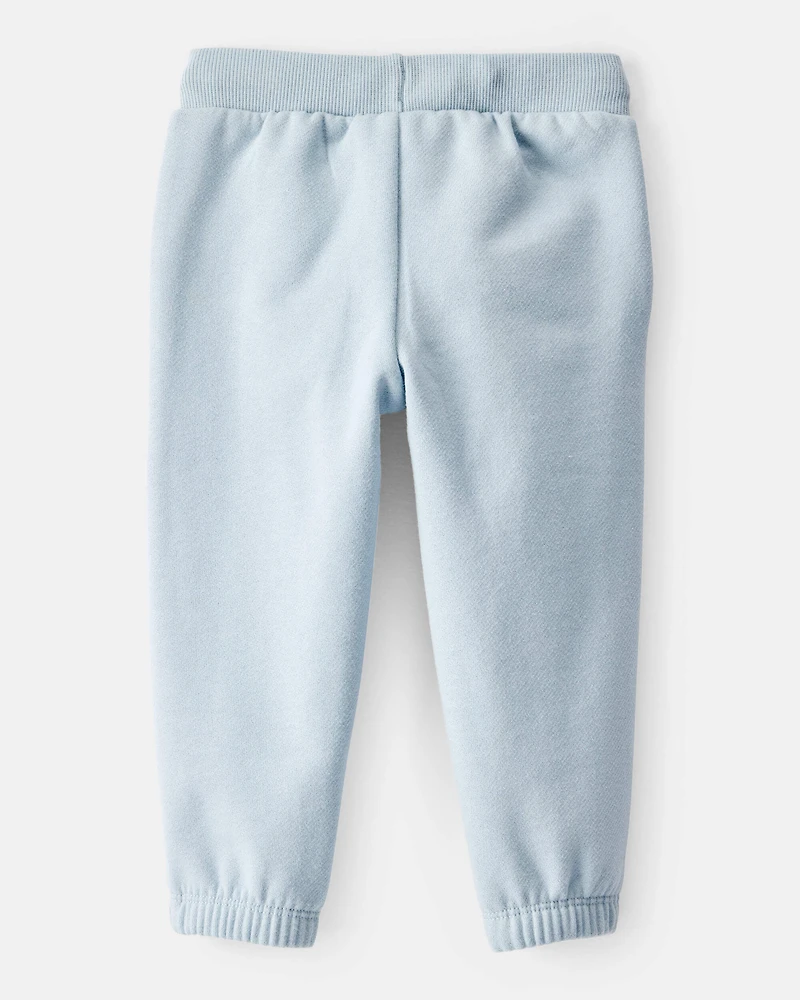 Baby Girl DayDream Fleece Joggers - Blue