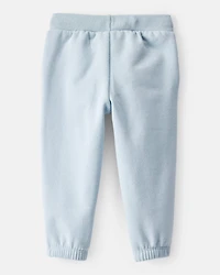 Baby Girl DayDream Fleece Joggers - Blue