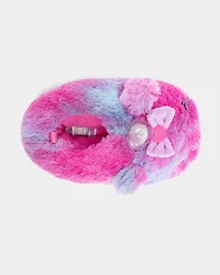 Girls Unicorn Slippers - Pink/Purple