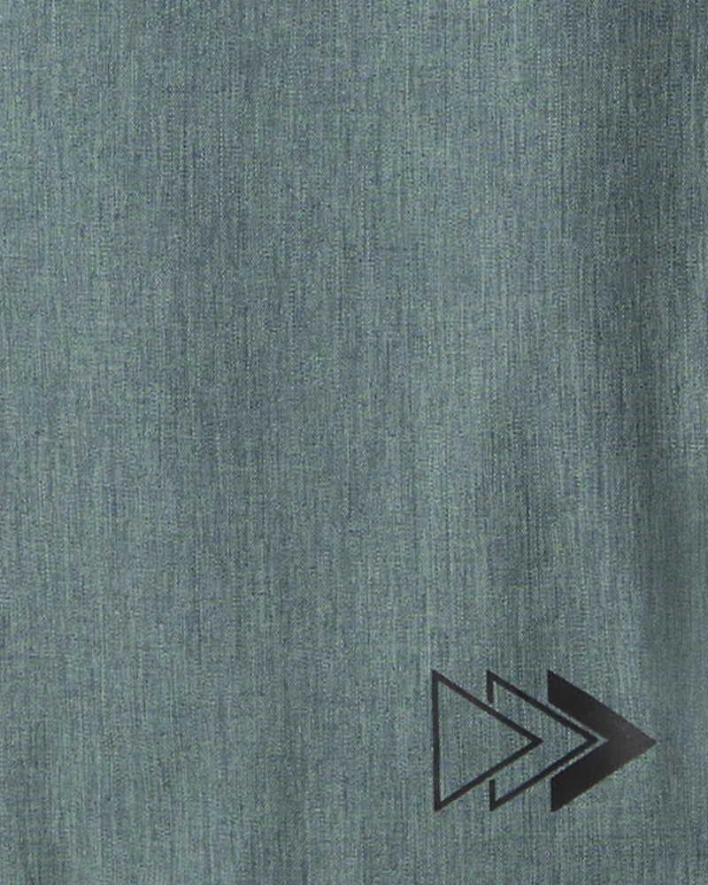 Boys 2-Piece Active Windbreaker & Jogger Set - Green