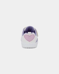 Baby Girl Every Step® First Walker Color Block Sneakers - Pink/Purple/White