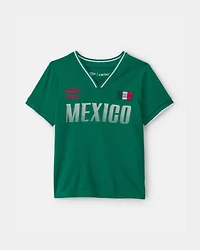Toddler 2-Piece Umbro Mexico Soccer Jersey & Short Set - Green/White/Red
