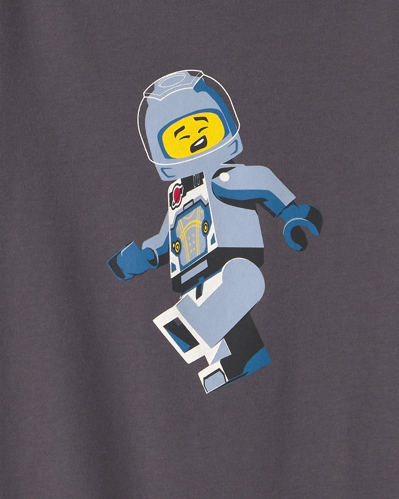 Boys Lego Astronaut Graphic Tee - Grey