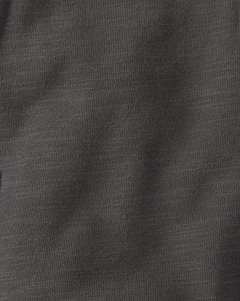 Baby Organic Cotton Shortall Set in Panda Bear