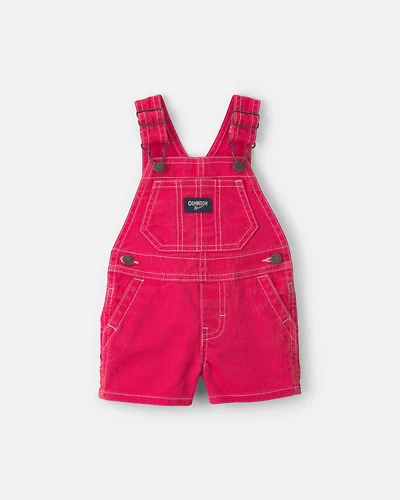 Baby Twill Shortall - Red