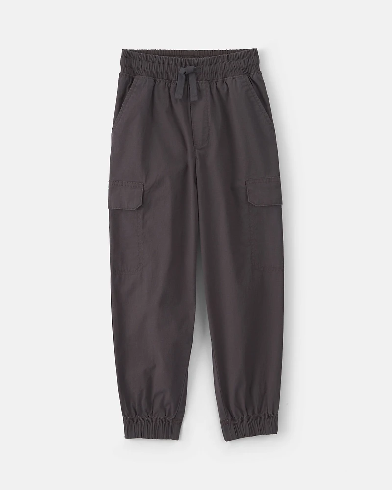Boys Cargo Joggers - Grey
