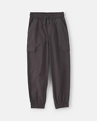Boys Cargo Joggers - Grey