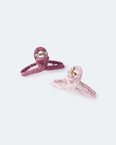 Toddler Girl 2-Pack Claw Clips - Pink
