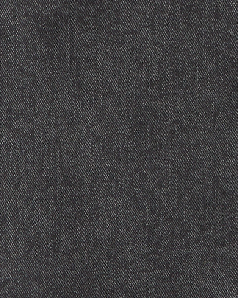 Boys Denim Utility Jacket - Black