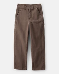 Boys Carpenter Fashion Pants - Brown