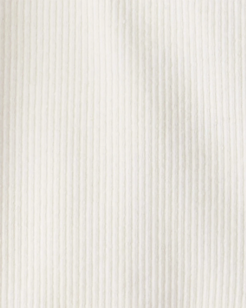 Girls 3-Pack Organic Cotton Ribbed Tees